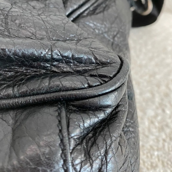 Authentic Balenciaga Motocross Classic Day Hobo Black - Picture 11 of 15